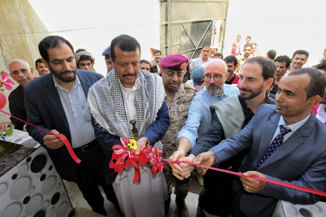 إفتتاح مبنى مقر فرع جمعية الهلال الأحمر اليمني في محافظة مأرب